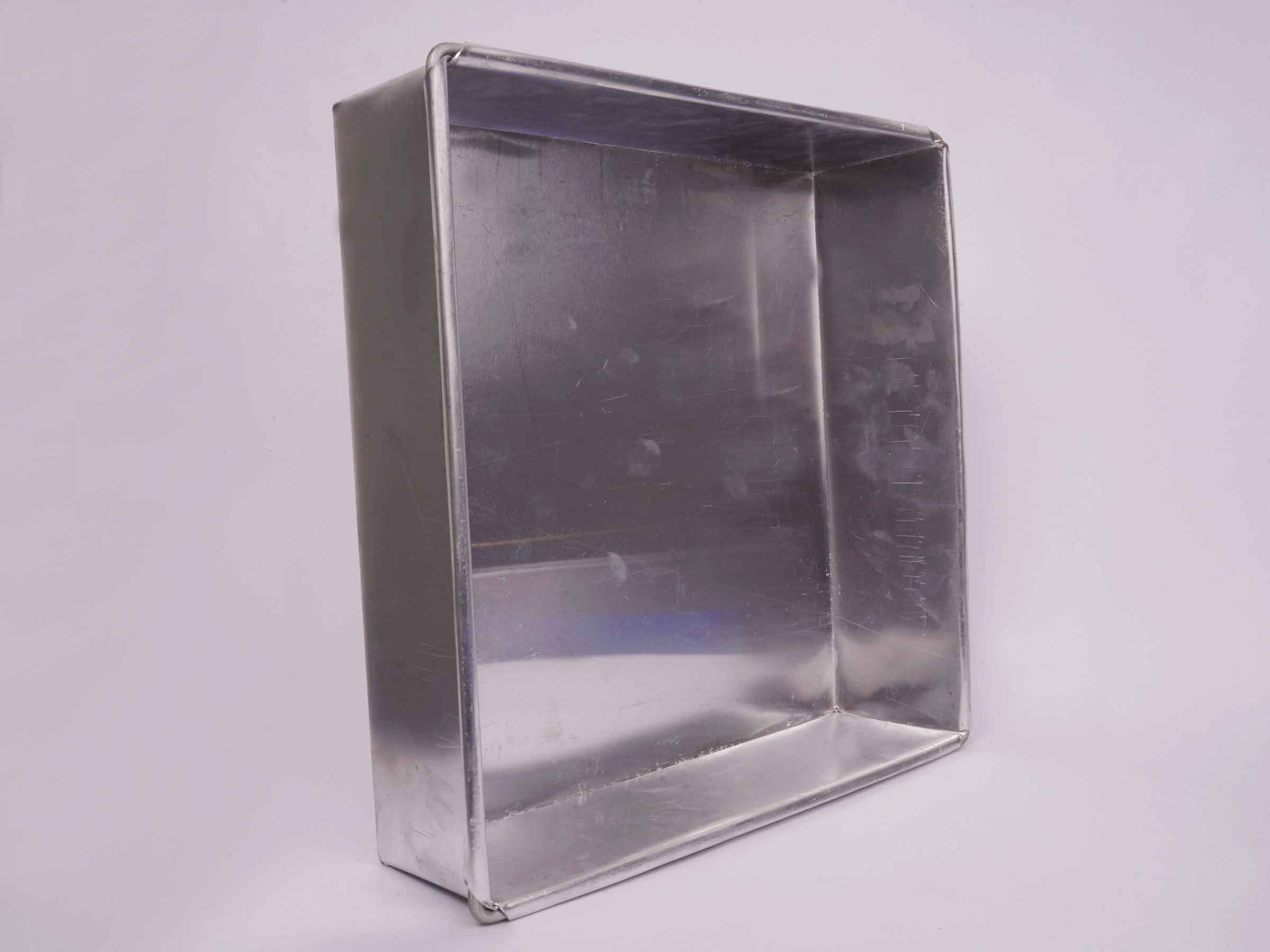 Aluminium Square Cake Mould(12 inch x 12 inch x 2.5 inch)